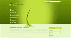 Desktop Screenshot of jutenfabrics.com