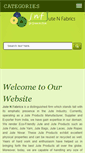 Mobile Screenshot of jutenfabrics.com
